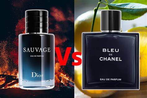 bleu de chanel eau de parfum vs dior sauvage|Dior Sauvage vs bleu.